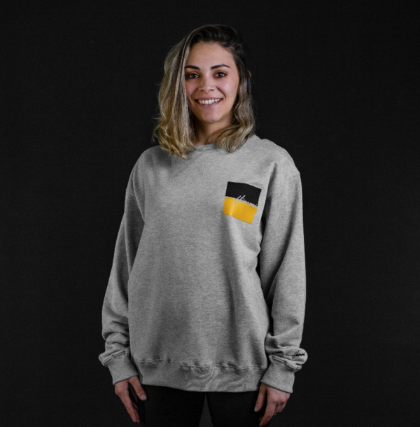 BLACK & YELLOW PULLOVER