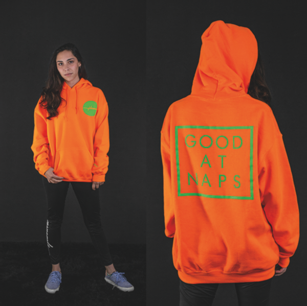 ORANGE NEON HOODIE - Imagen 3